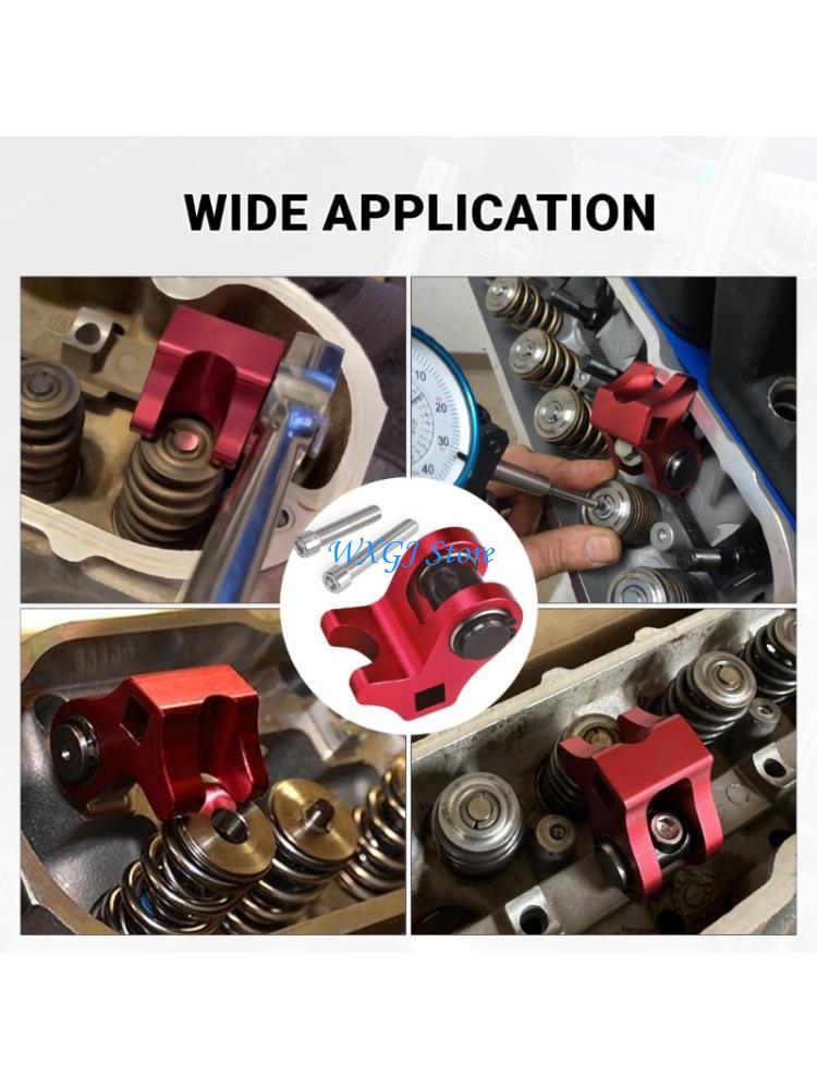 Valve Spring Compressor - 37JE อัพเกรดเครื่องมือสปริงคอมเพรสเซอร์วาล์วเครื่องยนต์พร้อมสลักเกลียวติดตั้งสำหรับหัว LS