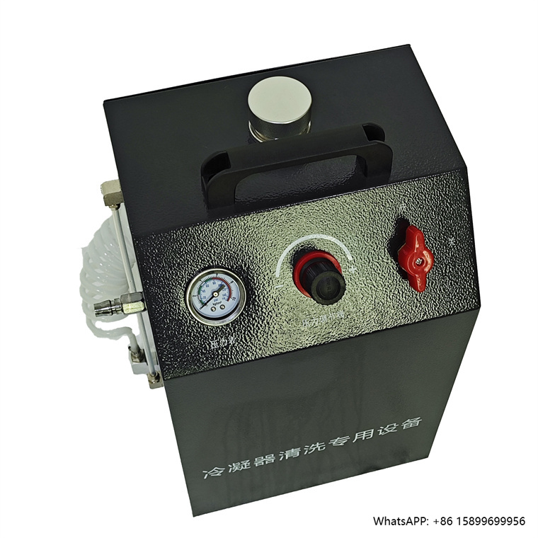 Coolant Flush Machine - เครื่องทําความสะอาดคอนเดนเซอร์อัตโนมัติ สถานีบริการเครื่องปรับอากาศรถยนต์ เครื่องฟลัชชิง AC