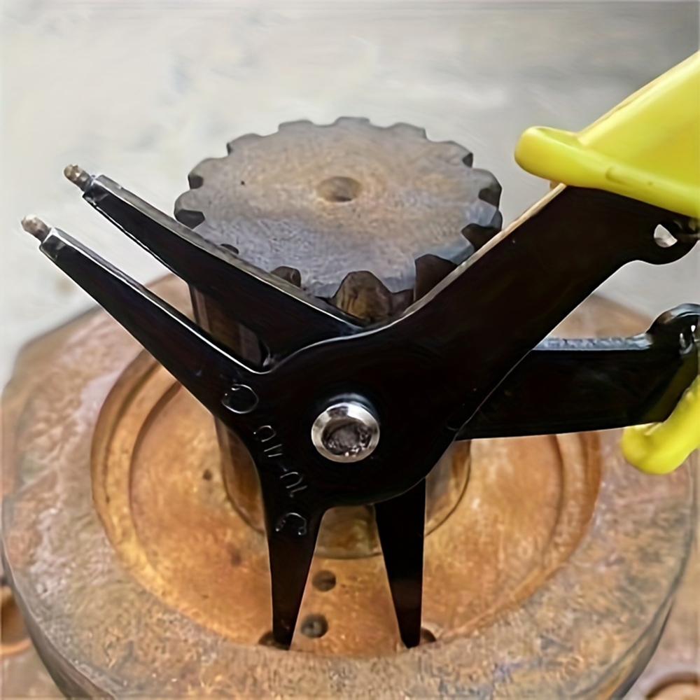 Valve Spring Compressor - คีมบีบสปริง 2-in-1 1 ชิ้น | เครื่องมือเหล็กสำหรับงานหนักสำหรับการถอดและติดตั้งสปริงวาล์วเครื่องยนต์รถยนต์