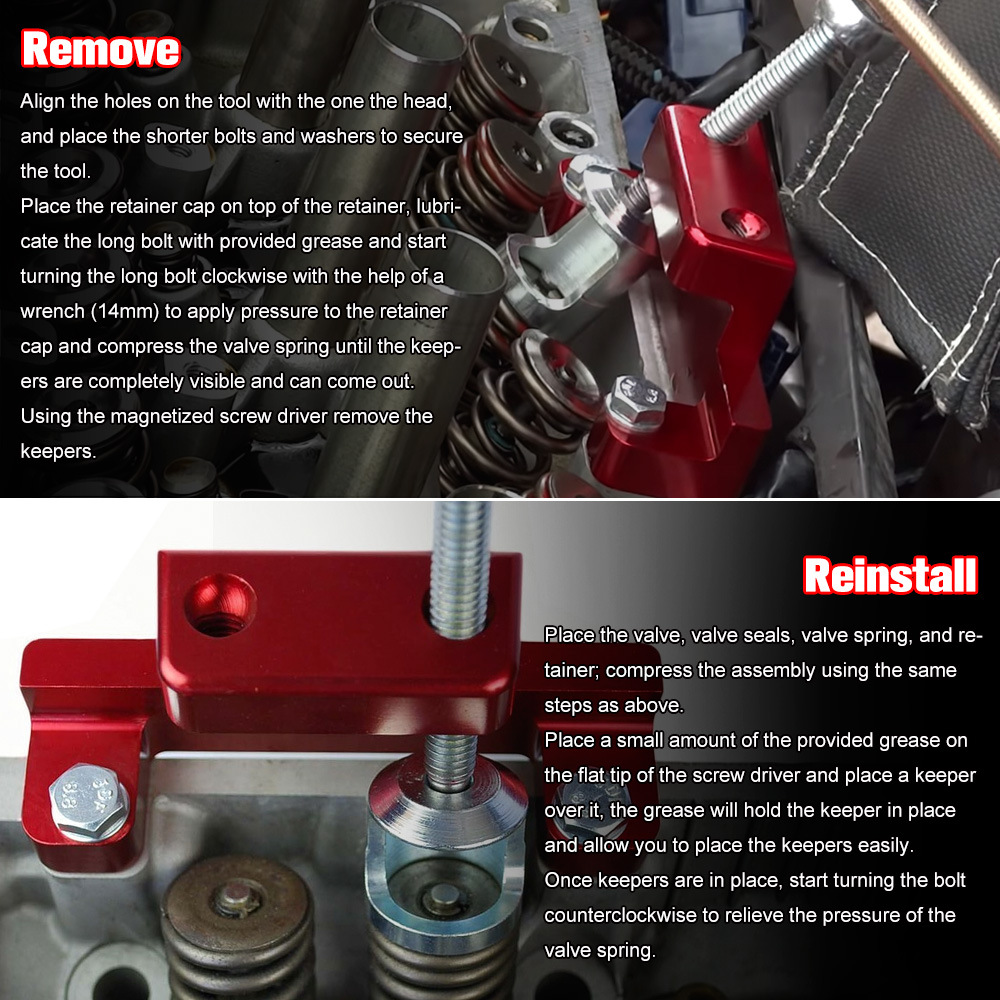 เครื่องมือบีบสปริงวาล์ว รุ่น K - Valve Spring Compressor บทวิจารณ์และราคา