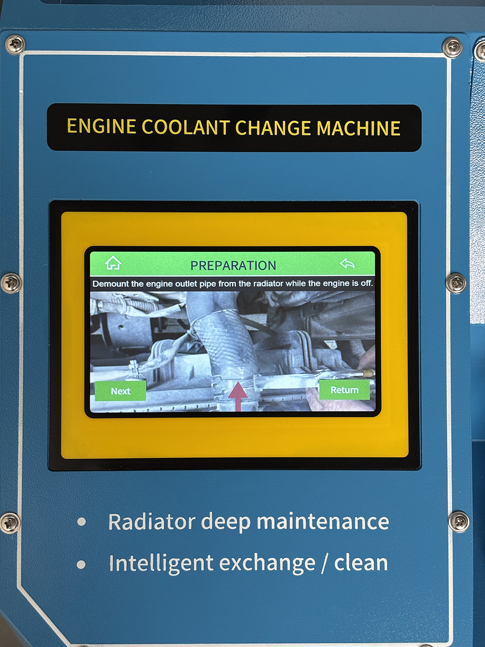 เครื่องเปลี่ยนน้ำหล่อเย็นเครื่ - Coolant Flush Machine บทวิจารณ์และราคา
