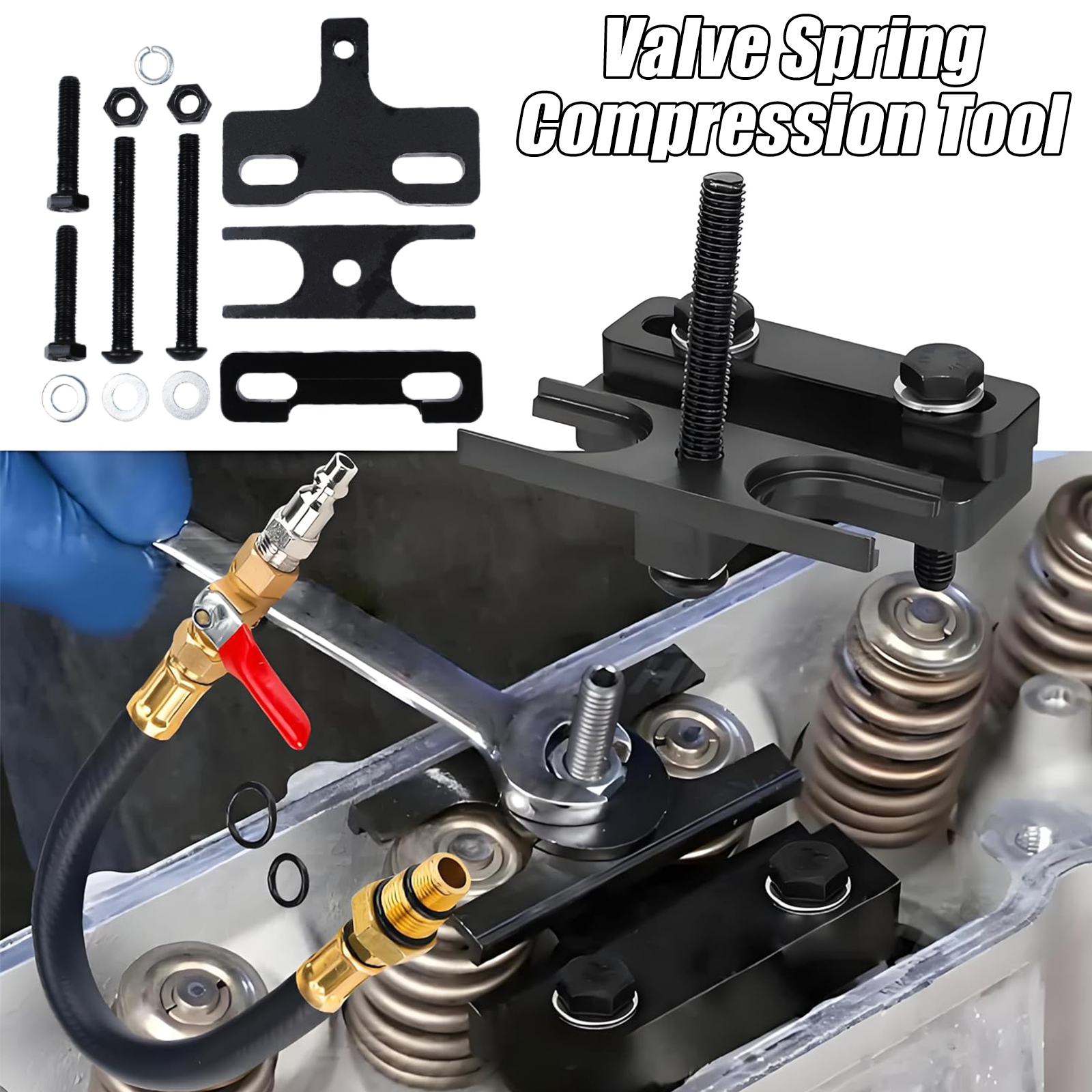 เครื่องมือบีบสปริงวาล์วและสายร - Valve Spring Compressor บทวิจารณ์และราคา