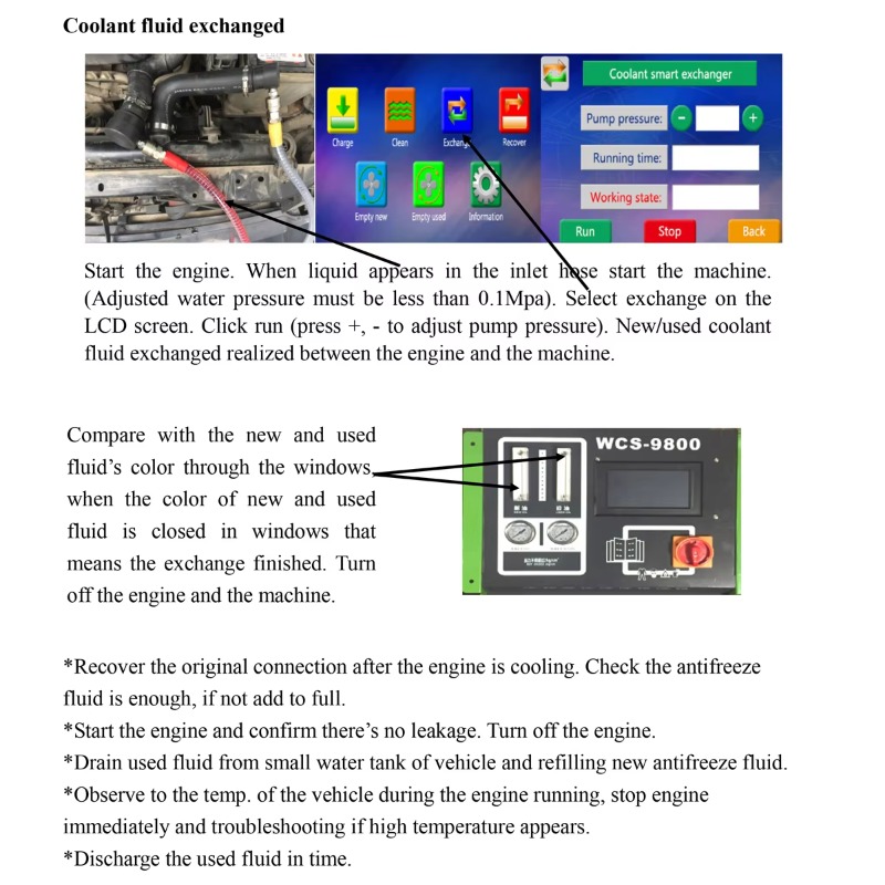 เครื่องล้างหม้อน้ำอัตโนมัติ WC - Coolant Flush Machine บทวิจารณ์และราคา